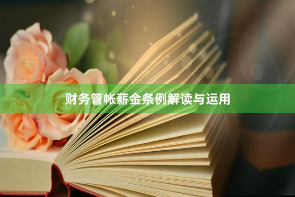 财务管帐薪金条例解读与运用